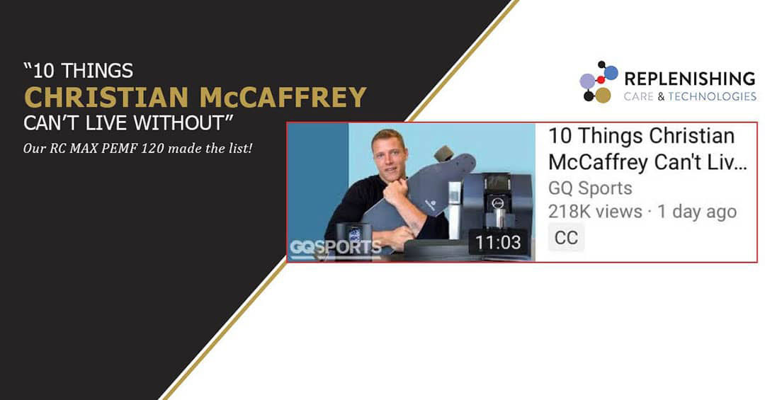 Thrilled to be on Christian McCaffrey's 