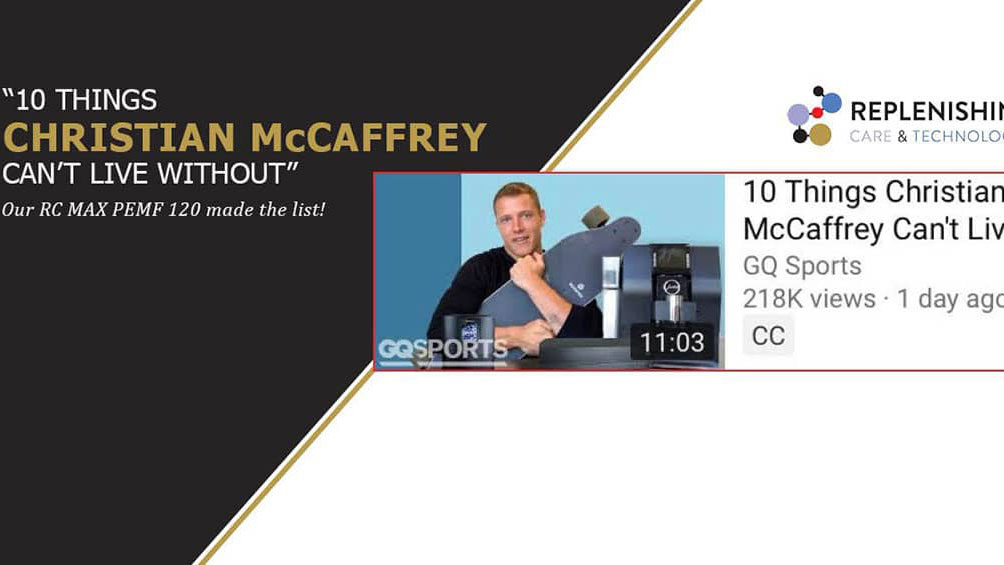 Thrilled to be on Christian McCaffrey's 